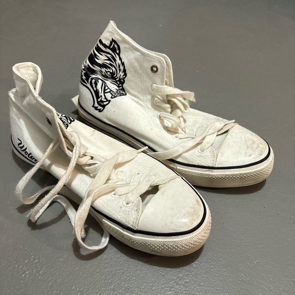 Darc Sport White High-Top Sneakers